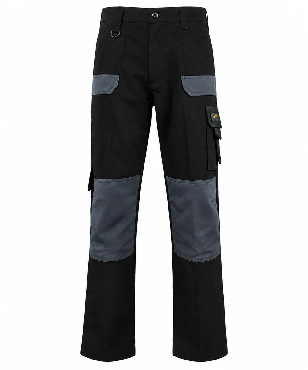 Workwear Cargo Pants 1120 — Black