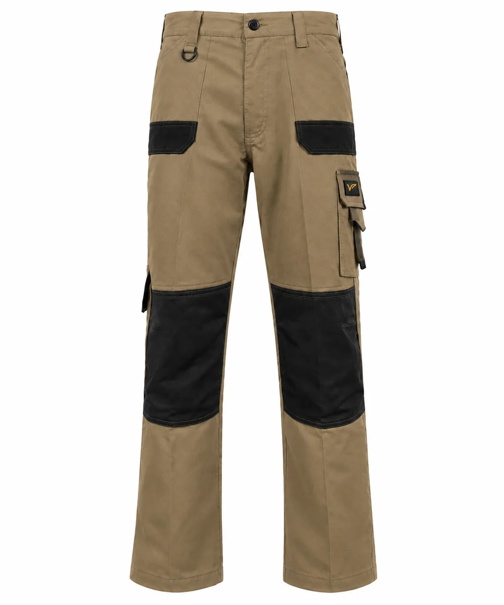 Workwear Cargo Pants 1120 — Khaki