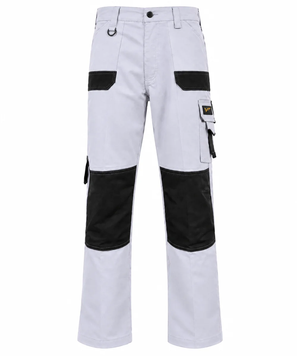 Workwear Cargo Pants 1120 — White