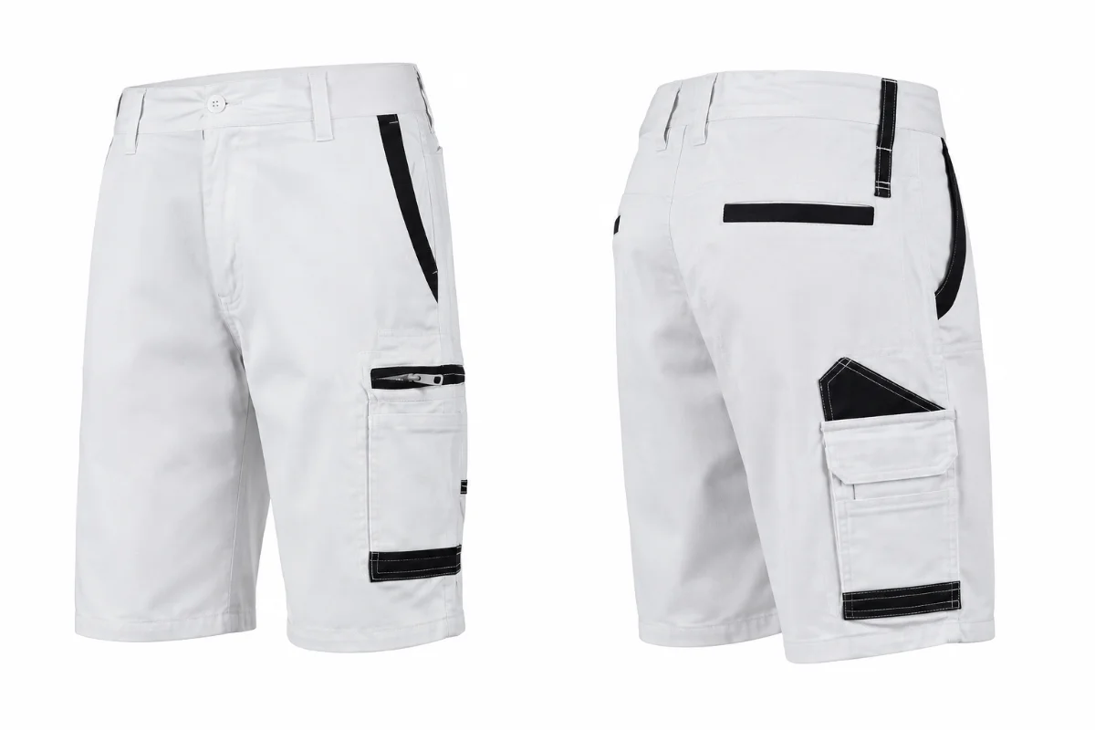 Stretch Work Shorts 1805 in Black, Navy, Khaki and more