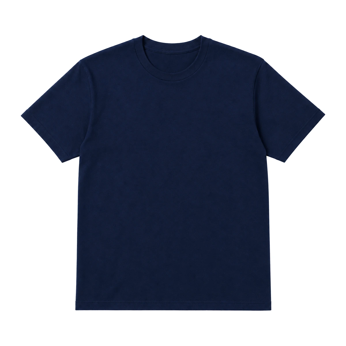 cotton T-shirt  — Navy