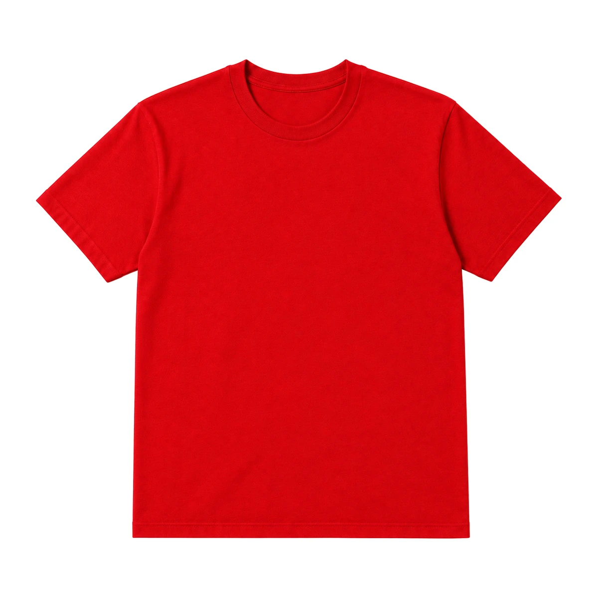 cotton T-shirt  — Red