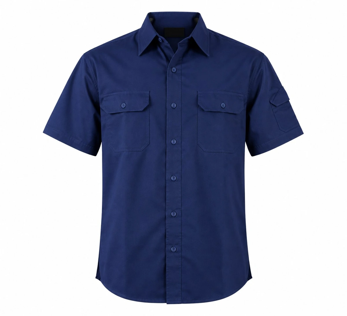 Cotton Drill Short Sleeve Work Shirt 90119